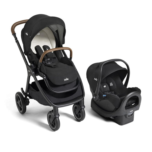 Mompush Wiz 2 in 1 Baby Stroller with Infant Pramette Mode, One Hand Fold Convertible Newborn to Toddler Stroller with Reversible Seat and Large UPF 50+ Canopy