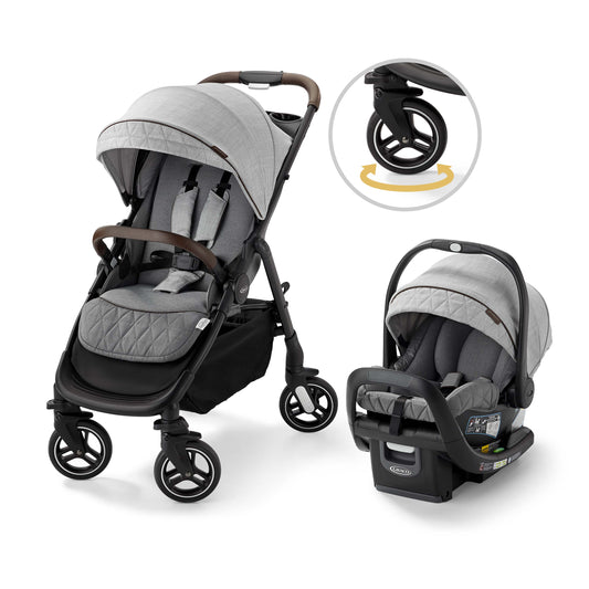 Graco Modes Pramette Travel System, Car Seat and Stroller Combo, Includes SnugRide LX Infant Car Seat and Baby Stroller, 3... Graco Modes Pramette Travel System, Car Seat and Stroller Combo, Includes SnugRide LX Infant Car Seat and Baby Stroller